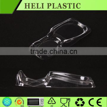 clear transparent blister plastic headset container/box