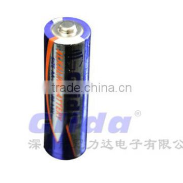 Alkaline zinc-manganese dioxide aa cell for lighting