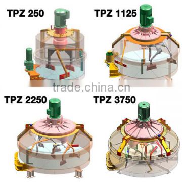 1.5m3 Teka Planetary Automatic Concrete Mixer TPZ2250