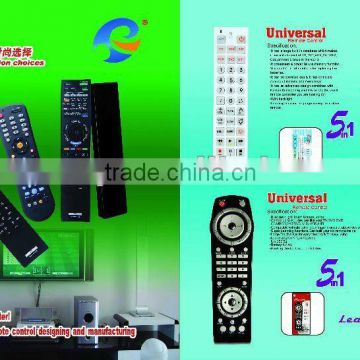 5 IN 1 LEARNING UNIVERSAL REMOTE CONTROL