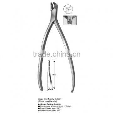 Distal End Cutter Cut and Hold Long Handle Stainless steel Orthodontic Instruments