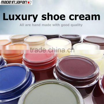 Japanese water-proof leather shoe polish cream hand made by craftsman