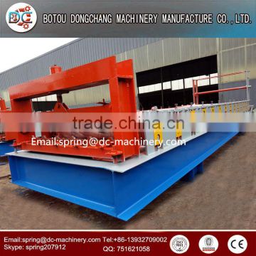 High quality trapezoidal metal sheet roofing roll forming machine