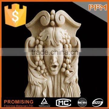 Wholesale Price Custom Made Sandblasted Amethyst Statue