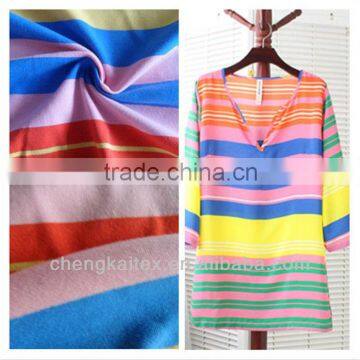 cotton spandex Striped cycle repeat yarn dye fabric led stripe stripe beach towels