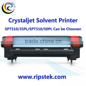High Speed Crystaljet Solvent printer CJ-4000 Series SPT510/50PL in your Optional