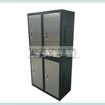 Stainless steel effect knock-down steel cabinet
