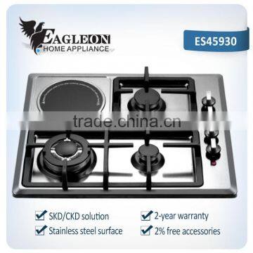 304 S,S high-end Stainless steel gas stove 4 burner