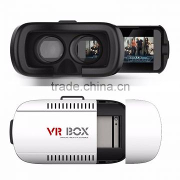 VR BOX Version 1st Gen Virtual Reality 3D Glasses Without Bluetooth Remote Controller OEM Logo/Color