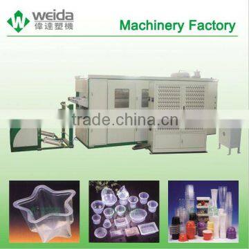 Automatic plastic cup making machine