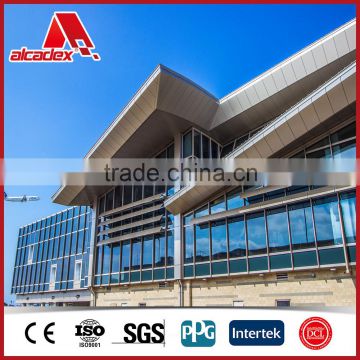 fireproof aluminum composite panel acp building facades construction materials