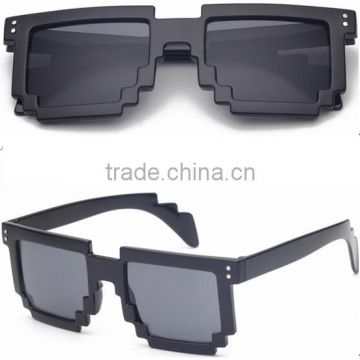 8-Bit Pixel Retro Novelty Gamer Geek Sunglasses