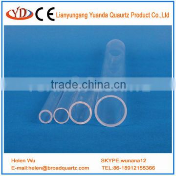 Custom different size quartz tube diameter 6-800mm