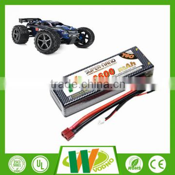 Hot sell 14.8v 6000mah lipo battery for rc car 25C -50C