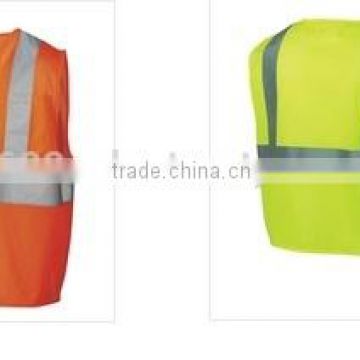 Safety vest 100% polyester mesh