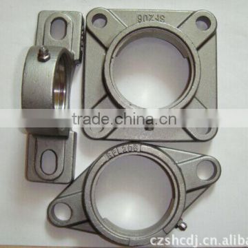 square stainless steel casting bearing mounting bracket
