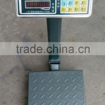 TCS foldable carbon steel platform price electronic scale