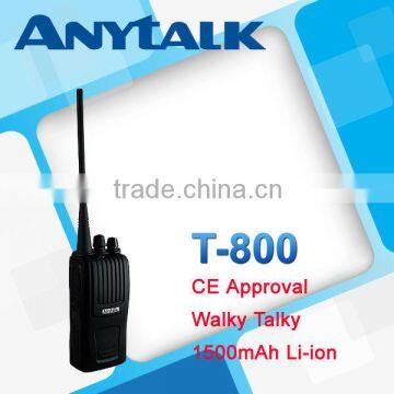T-800 VHF UHF two way radio with CE approval