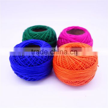 100% cotton yarn , 10s 3 ply , hand knitting yarn 50g/ball , wholesale , 100 cotton yarn