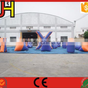 15pcs Big X Shape Inflatable Paintball Arena For Archery Game