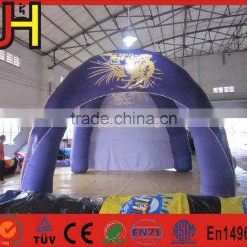 Factory cheap inflatable wigwam tent, inflatable cabin tent for backyard