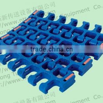 2400B Plastic Modular Radius Flush Grid Belting