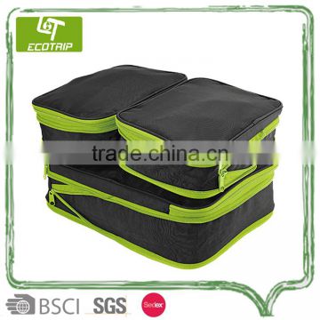High quality luggage 3 pack packing cubes with expandable ET-7304