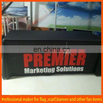 polyester stretch tradeshow table cloth