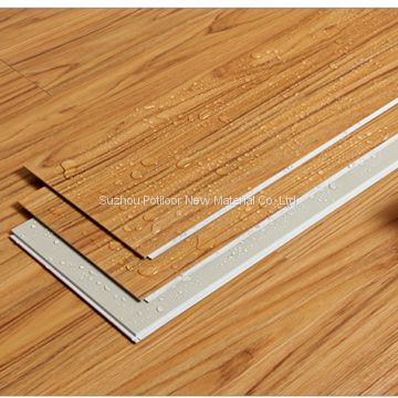 SPC floor vinyl flooring sheet tiles slotted click lock 3.2mm thickness 0.4mm wear layer