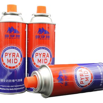 China butane gas cartridge refill 400ml-227g