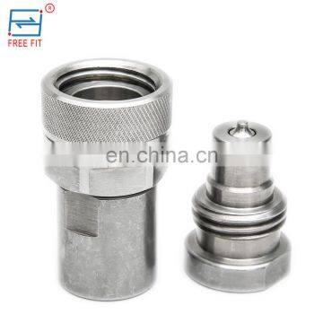 3/4'' VVS High pressure screw type quick release coupling faster hydraulic coupling