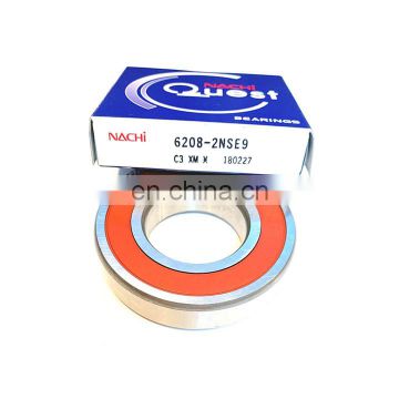 japan original nachi brand 6200 series 6208 ZZ 2RS C3 deep groove ball bearing size 40x80x18mm with low price