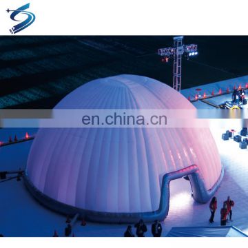 New arrival black astronomical inflatable party projection dome tent, Inflatable planetarium tent for sale