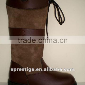 leather riding boot