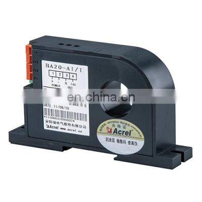 Acrel BA20-AI/I AC current sensor directly access current transformer  input 0 200A OUTPUT 4 20mA