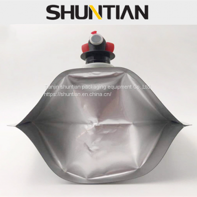 reusable wine bladder plastic valve bib bag China manufacturer