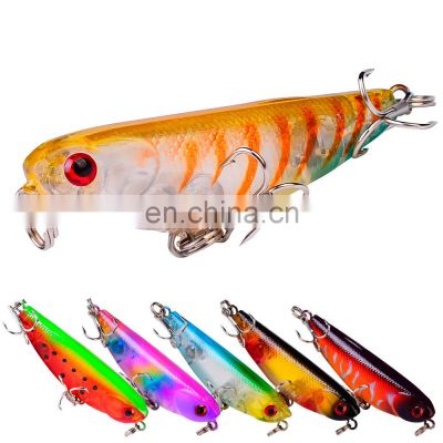 Floating pencil lure 4.7cm/4.5g water surface micro-object lure bionic fishing lure wholesale