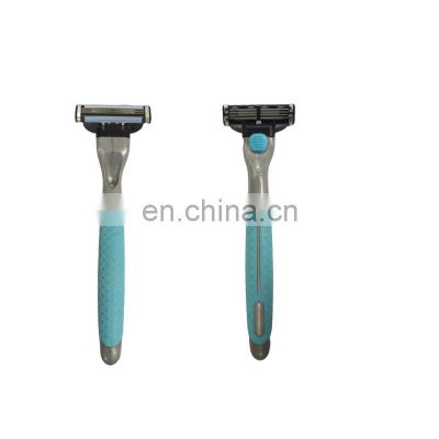 ABS+TPE material safety razor manufacturers  men shaving blade razor