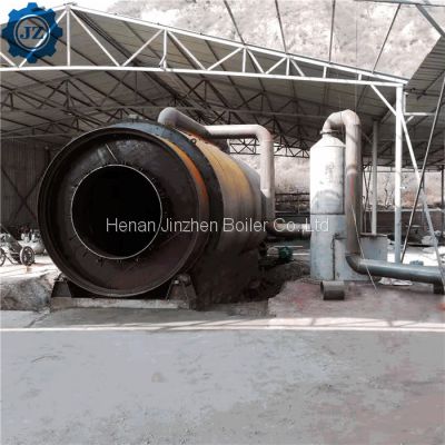 1-8 Tons Small Tire Pyrolysis Reactor Furnace For Oil Carbon Black Steel