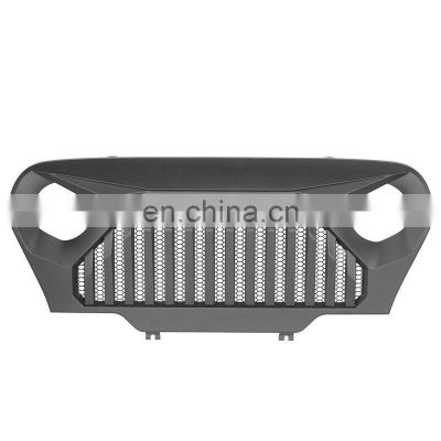 Matte Black Bird Grille Cover Front Grill Guard for Jeep Wrangler TJ 97-06