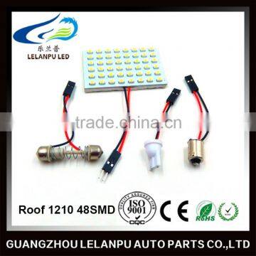 factory price auto parts interior roof light 1210 48smd car led dome light                        
                                                Quality Choice