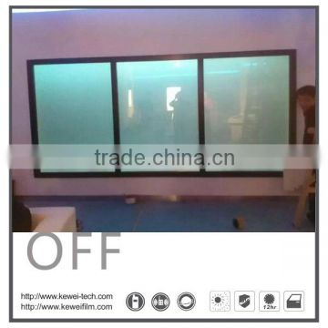 5+5mm High-clear smart glass for villa,switchable smart glass, turn off to keep privacy