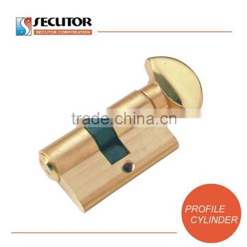 Mechanical Euro Profile Cylinder with Thumb Turn