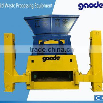 Remote control container style shear machine