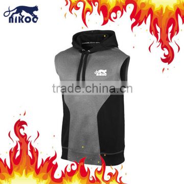 custom quality pullover sleeveless sweater with embroidery