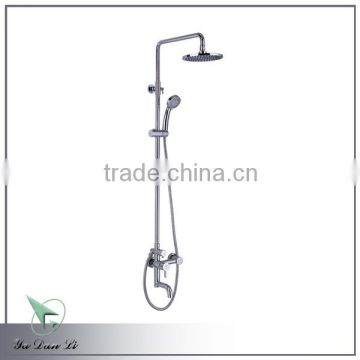 chrome finish exposed tub and shower with handshower-8229