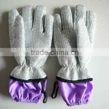 High Quality Metal Yarn Dish Washing Gloves