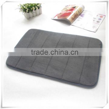 Dot Printing /Memory foam bath mat_ & Coral fleec e bath mat Luxury comfortable/Memory foam bath mat_ Qinyi