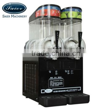 two tanks commerical slush machine, CE approved