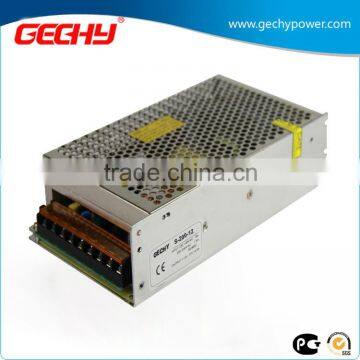 S-200-12V ac/dc compact single output enclosed led switching power supply(S-200W)